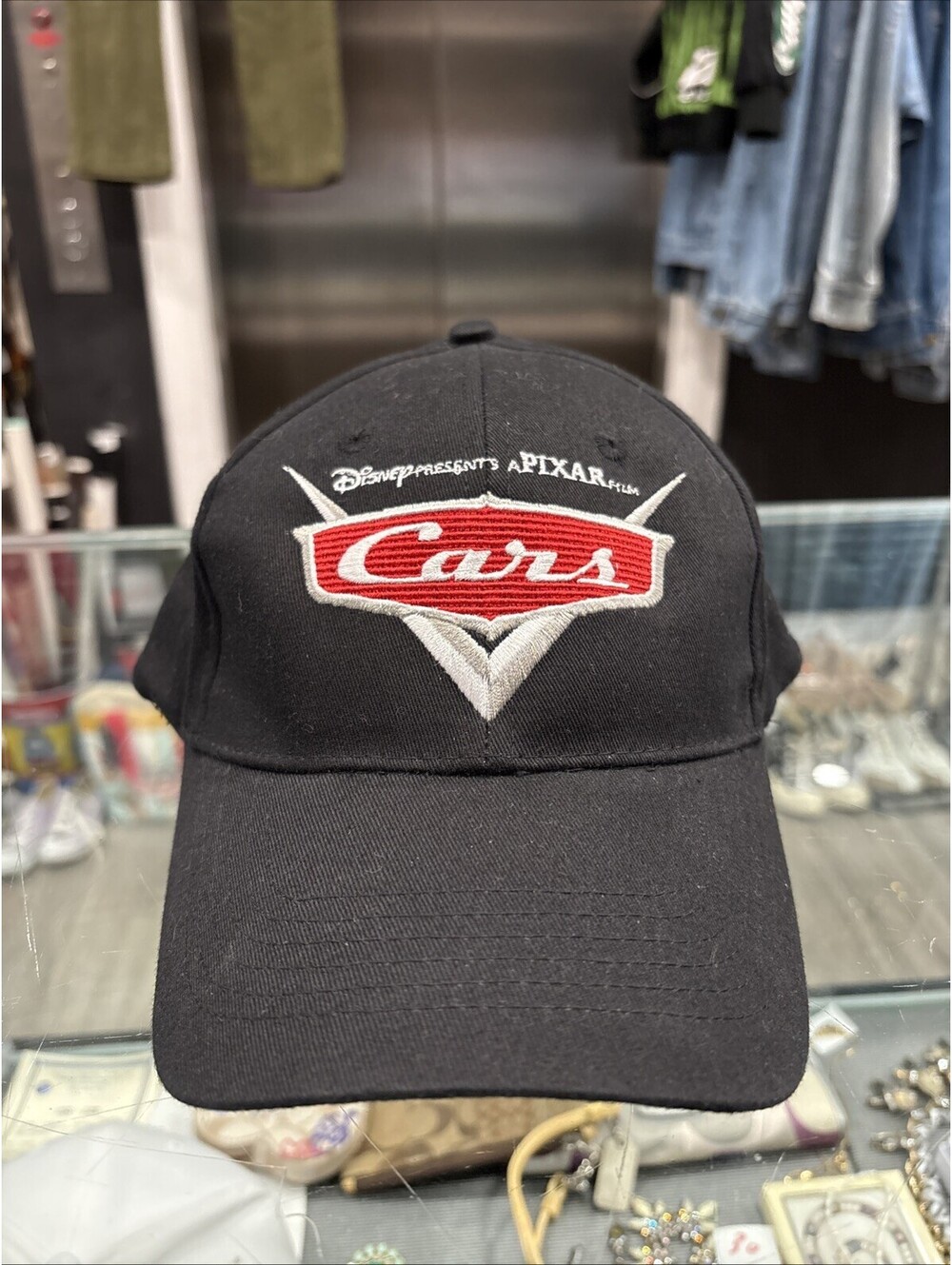 Vintage 00’s Pixar Films “Cars” Promo Embroidered Hat